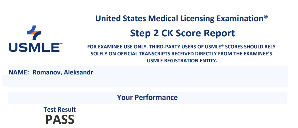 One step closer to US residency — the journey continues. 
Thanks to all the people supporting me.
#Pathtwitter #pathmatch #USMLE