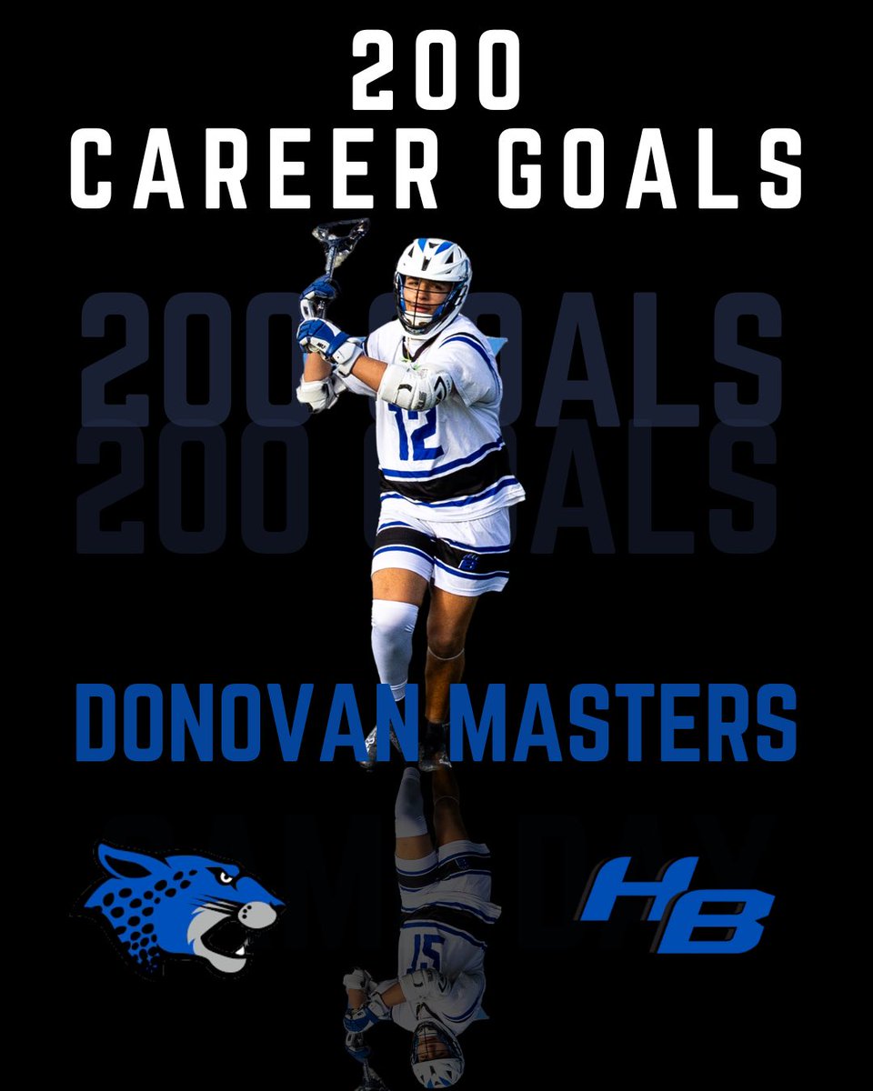 Congratulations to Senior Attack <a href="/Donovan_masters/">Donovan Masters</a> for scoring your 200th career varsity goal on May 9th!