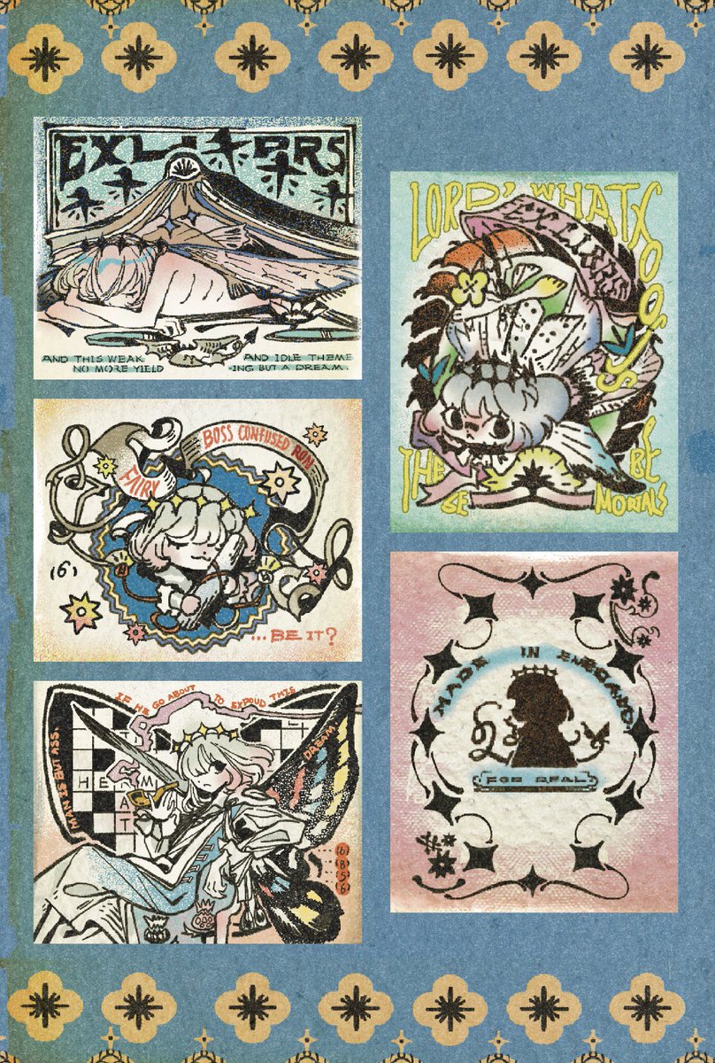 #FGO #オベロン 

📖🐛
Ex-libris