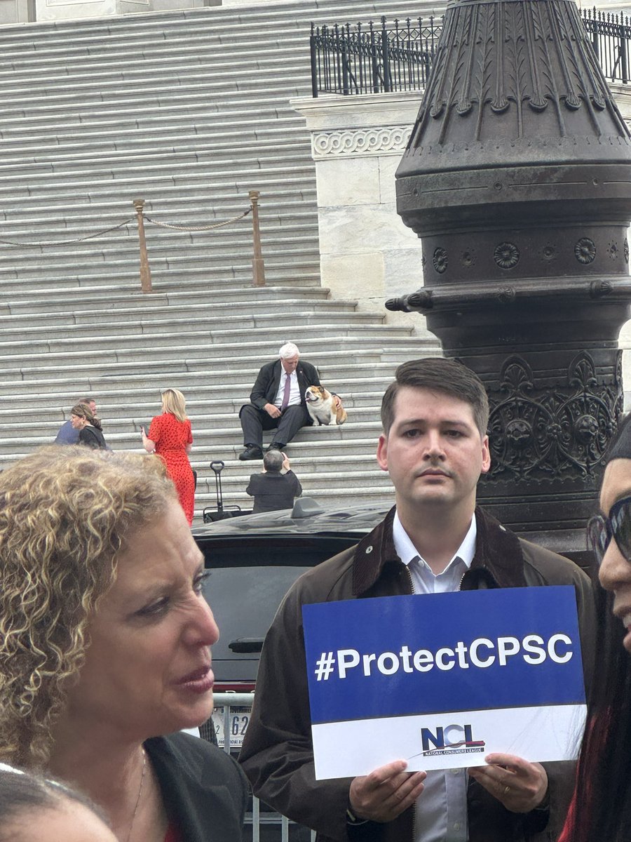 Massive celeb spotting on the hill today #babydog