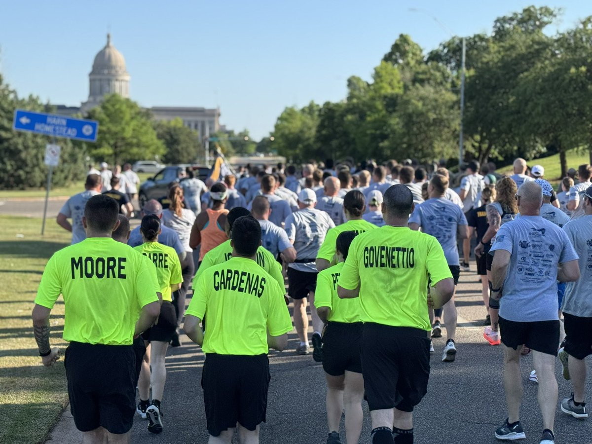 A beautiful day as we joined our law enforcement partners from across the metro for the Law Enforcement Torch Run! 

Our officers and the cadets in our police academy helped carry the Flame of Hope during a leg of its journey to Stillwater for the Special Olympics Oklahoma Summer