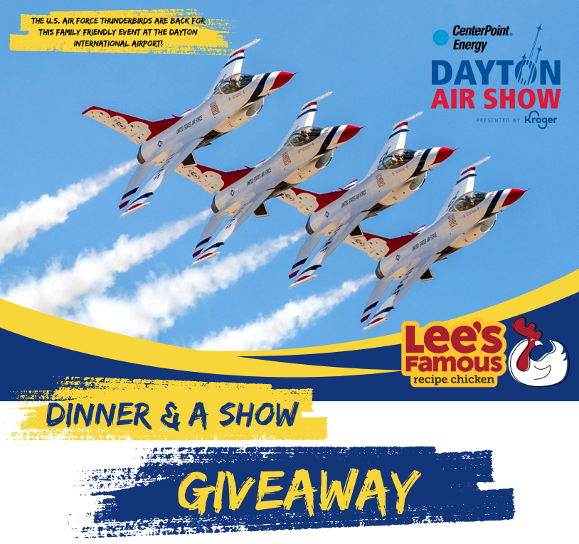 LeesMiamiValley's tweet image. 🚨📷The @DaytonAirShow is BACK!! 🚨
That means so is our Dinner & A Show Giveaway:
-Daily winners
-One grand prize Party Pak + Premium Air Show tickets!
Enter here:
dayton247now.com/station/contes…