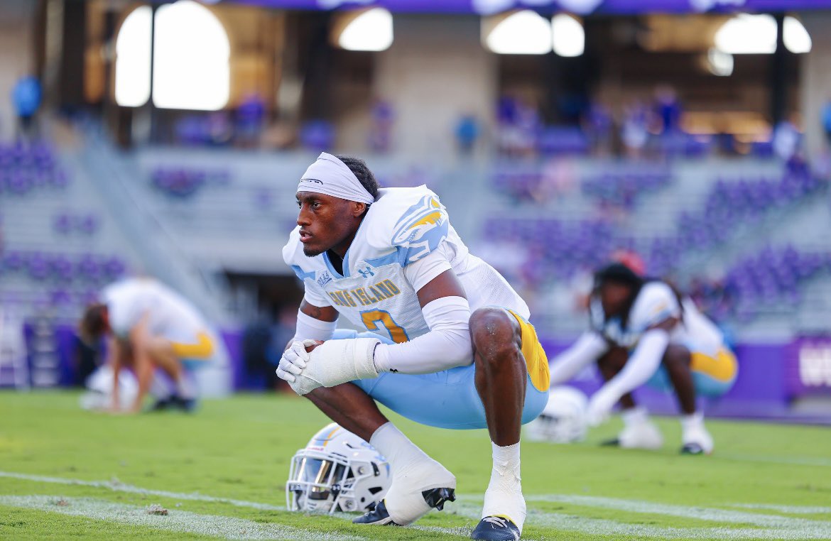 Michigan Panthers Dude (@mipanthersdude) on Twitter photo Players To Watch: CB Jahvonte Hair (<a href="/Iam_J6/">Jah’vonte Hair</a>), Long Island
A former Chadron State transfer, Hair had an astounding 74 career tackles, 6.5 TFL, 1.5 sacks, 2 INTs, and 20 PDs. The 6'1" LIU DB is a promising spectacle of D1 NEC football. Players To Watch: CB Jahvonte Hair (<a href="/Iam_J6/">Jah’vonte Hair</a>), Long Island
A former Chadron State transfer, Hair had an astounding 74 career tackles, 6.5 TFL, 1.5 sacks, 2 INTs, and 20 PDs. The 6'1" LIU DB is a promising spectacle of D1 NEC football.