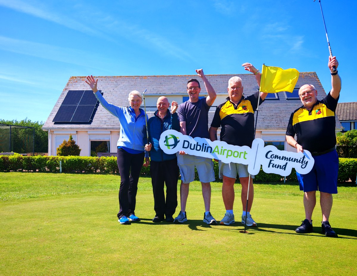 It was a par-fect day in north county Dublin recently as we joined members of Portmarnock Pitch &amp; Putt Club for the unveiling of their new solar panels - installed on their clubhouse roof. ⛳️

The panels were part-funded by the Dublin Airport Community Fund. ☀️