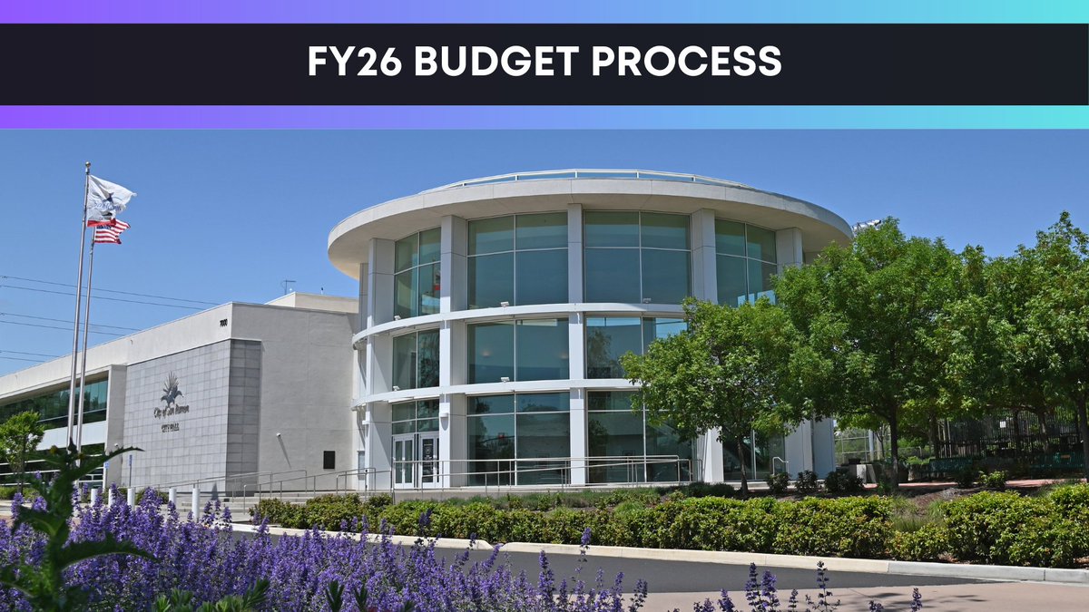 The City of San Ramon’s budget process for Fiscal Year 2025/26 is nearly complete. The latest step took place at the City Council Meeting on Tuesday, May 13. A recording is available here: youtube.com/live/NZz3HBOTI…

Learn more &amp; subscribe to email updates: sanramon.ca.gov/budget26