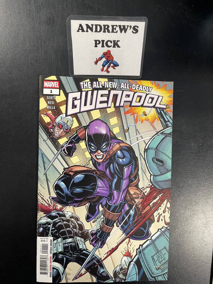 ComicsWorldPA's tweet image. #CavanScott @stefano_nesi #MattMilla #ArianaMaher @ChadHardin #EdgarDelgado #KaedenMcGahey @cracksh0t @CBCebulski @Marvel #NCBD