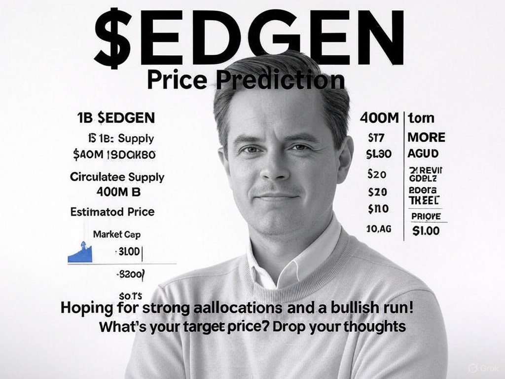 web3_steven's tweet photo. 👉LayerEdge $EDGEN Price Prediction

👉Total Supply: 1B $EDGEN
Circulating: 400M

👉Estimated Price by Market Cap:
$400M ➝ $1.00
$300M ➝ $0.75
$200M ➝ $0.50
$100M ➝ $0.25

👉Hoping for strong allocations and a bullish run!
👉What’s your target price?  Drop your thoughts https://t.co/P2m6WTnInU