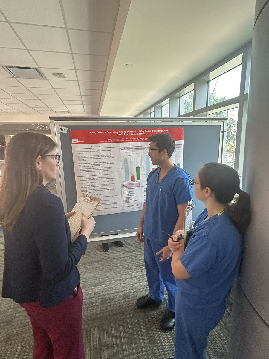 UTMBUrology (@utmburology) on Twitter photo URO-4 <a href="/coba_george/">George Coba</a> presenting his work on decreasing fluoroscopy dose at today’s UTMB GME Quality Improvement and Patient Safety Poster Session. Great work! URO-4 <a href="/coba_george/">George Coba</a> presenting his work on decreasing fluoroscopy dose at today’s UTMB GME Quality Improvement and Patient Safety Poster Session. Great work!