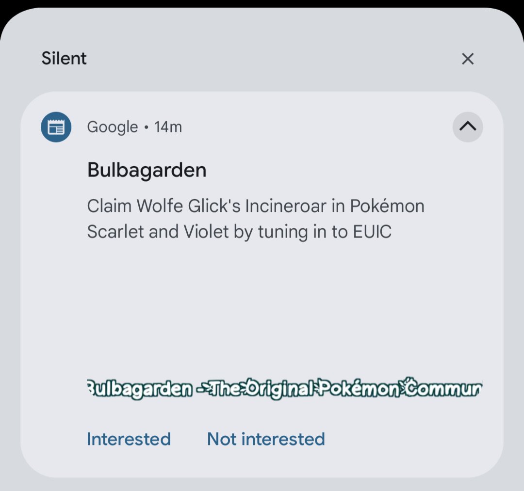 ive never had a notif like this before what the fuck