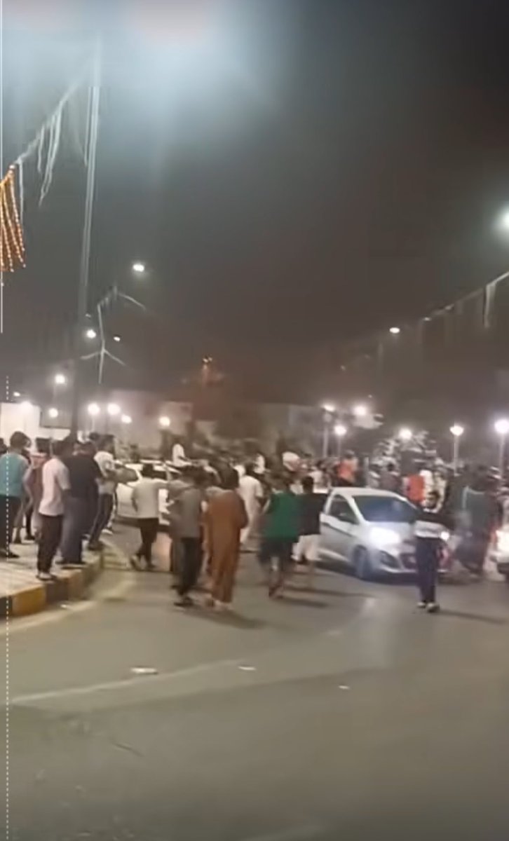 Tripoli gov. response to the recent events, PM Dabeibah's
administration acted swiftly to restore order. 

Loyal forces the 444th and 111th Brigades-moved into secure critical areas previously controlled by SSA, tonight being met w/ anti-government protests in Abu Salim District.