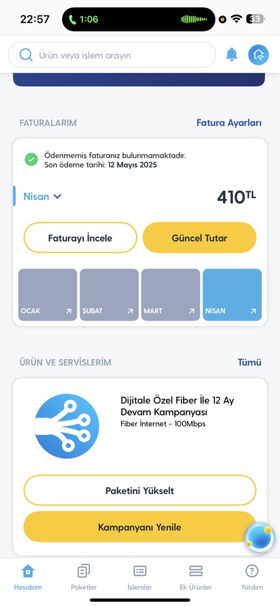 serhat_alan's tweet photo. @TurkcellHizmet superonline ev interneti kullanıyorum sözleşmem bu ay bitti. Geçen aydan beri uygulamadan tarifemi yenilemeye çalışıyorum ödenmemiş faturam olmamasına rağmen önce borcunuzu ödeyin diye uyarı alıyorum ve yenileyemiyorum. Şu an sözleşmem yok tarife de seçemiyorum https://t.co/7XfCqz1atZ