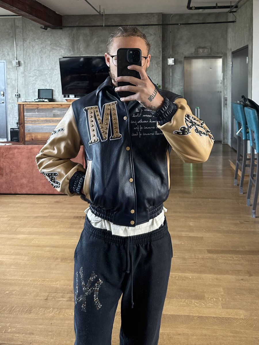 All leather varsity i designed for next season