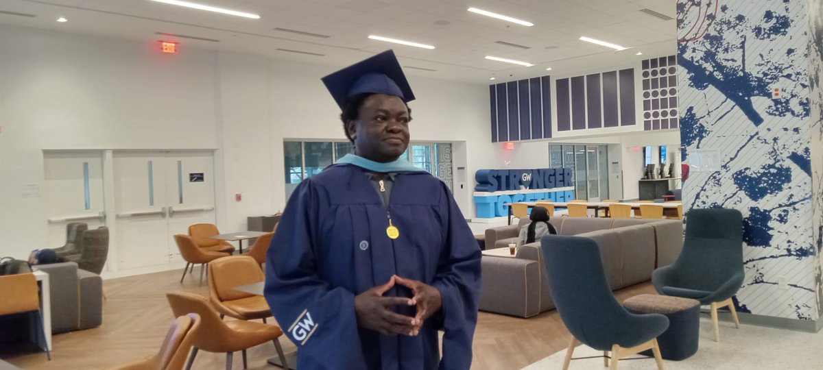 We share...

Those who have worked with, studied with and taken TB Prevention advocacy work to the grassroots know that our CEO is always a jolly fellow but this is beyond.....
#GSEHDGrad
#GWCommencement