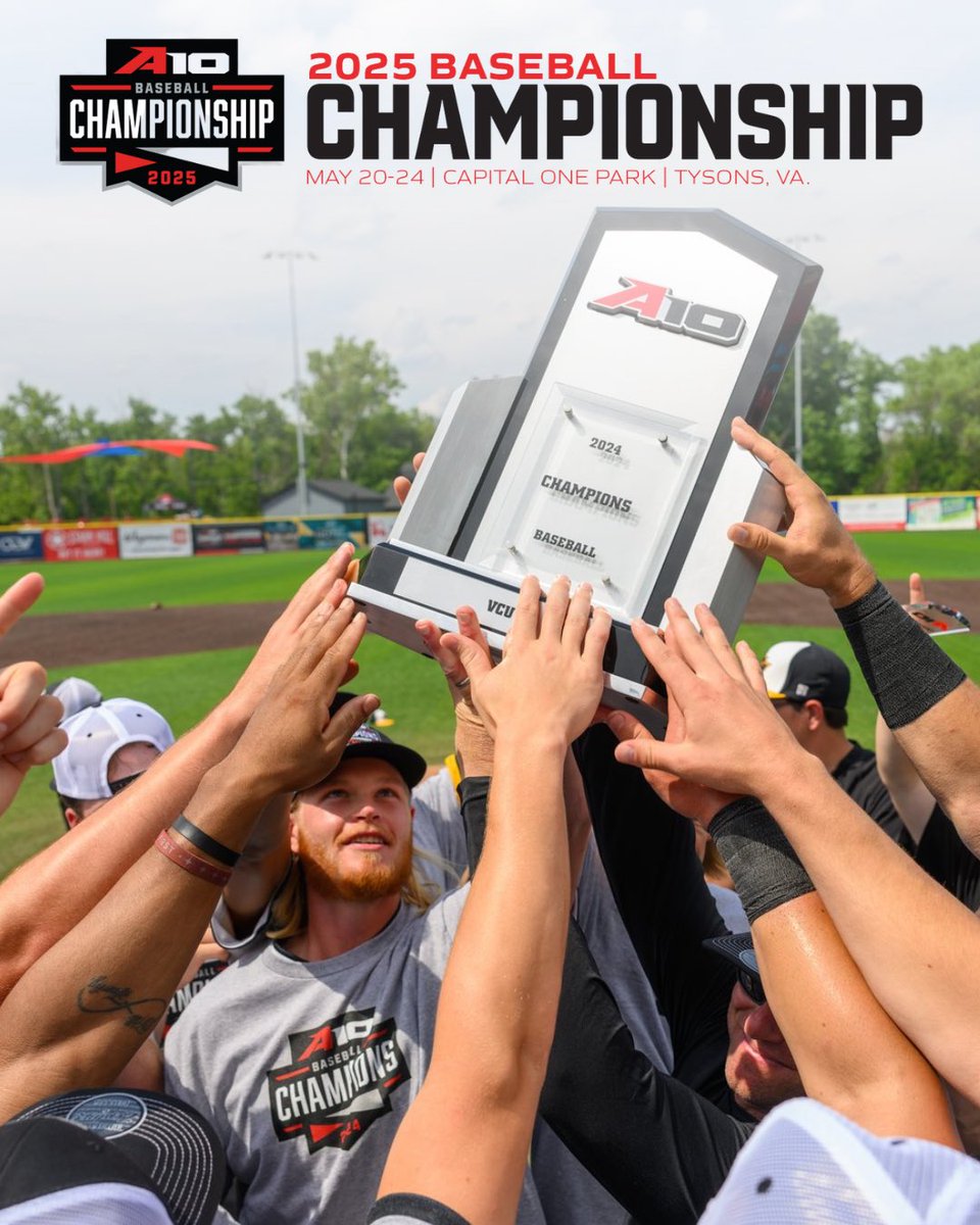 Capital One Park (@capitalonepark) on Twitter photo Back for round โ๏ธ!!
The <a href="/atlantic10/">Atlantic 10 Conference</a> Conference Championship (May 20th - May 24th) is bringing the energy to Capital One Park!
#capitalonepark | #atlantic10conference Back for round โ๏ธ!!
The <a href="/atlantic10/">Atlantic 10 Conference</a> Conference Championship (May 20th - May 24th) is bringing the energy to Capital One Park!
#capitalonepark | #atlantic10conference