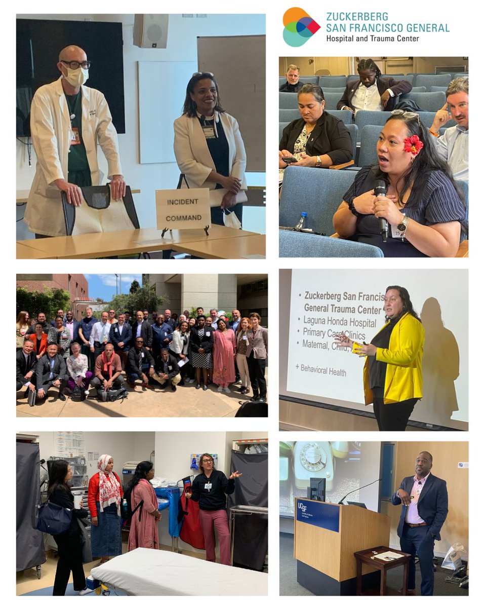 Zuckerberg SF General Hospital & Trauma Center (@zsfgcare) on Twitter photo Proud to host emergency management professionals from 22 countries through the <a href="/StateDept/">Department of State</a> and <a href="/GlobalTiesUS/">Global Ties U.S.</a> and demo how ZSFG is prepared for the next disaster or major crisis. As the only Level 1 Trauma Center in #SF and N. San Mateo, we are always ready to serve you. <a href="/SF_DPH/">SFDPH</a> Proud to host emergency management professionals from 22 countries through the <a href="/StateDept/">Department of State</a> and <a href="/GlobalTiesUS/">Global Ties U.S.</a> and demo how ZSFG is prepared for the next disaster or major crisis. As the only Level 1 Trauma Center in #SF and N. San Mateo, we are always ready to serve you. <a href="/SF_DPH/">SFDPH</a>