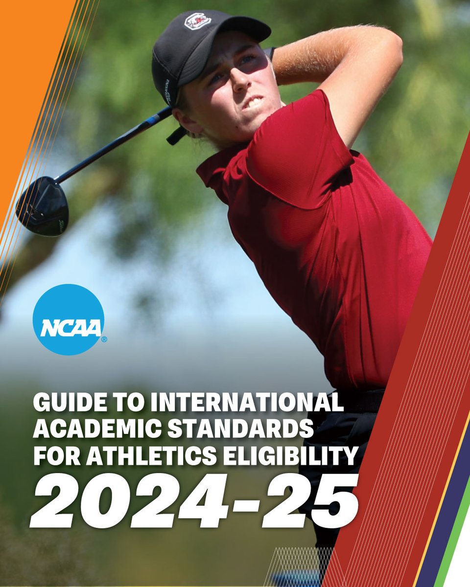 NCAA Eligibility Center (@ncaaec) on Twitter photo The Guide to International Academic Standards for Athletics Eligibility is a great resource for questions on <a href="/ncaaec/">NCAA Eligibility Center</a> registration and initial-eligibility requirements for international students.
đź”—Â on.ncaa.com/intlguide The Guide to International Academic Standards for Athletics Eligibility is a great resource for questions on <a href="/ncaaec/">NCAA Eligibility Center</a> registration and initial-eligibility requirements for international students.
đź”—Â on.ncaa.com/intlguide