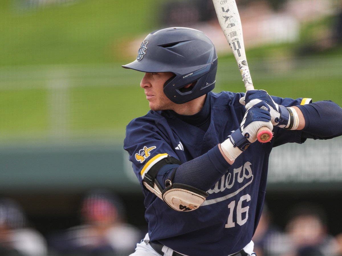 UC Irvine Athletics (@uciathletics) on Twitter photo Congrats to Will Bermudez of <a href="/UCIbsb/">UCI Baseball</a> for being named the Sgt. Pepperoni's Anteater of the Week!
Will went 6-for-9 with five RBIs in a series sweep of Cal State Bakersfield that helped UCI clinch a share of the Big West regular season title!
#TogetherWeZot Congrats to Will Bermudez of <a href="/UCIbsb/">UCI Baseball</a> for being named the Sgt. Pepperoni's Anteater of the Week!
Will went 6-for-9 with five RBIs in a series sweep of Cal State Bakersfield that helped UCI clinch a share of the Big West regular season title!
#TogetherWeZot