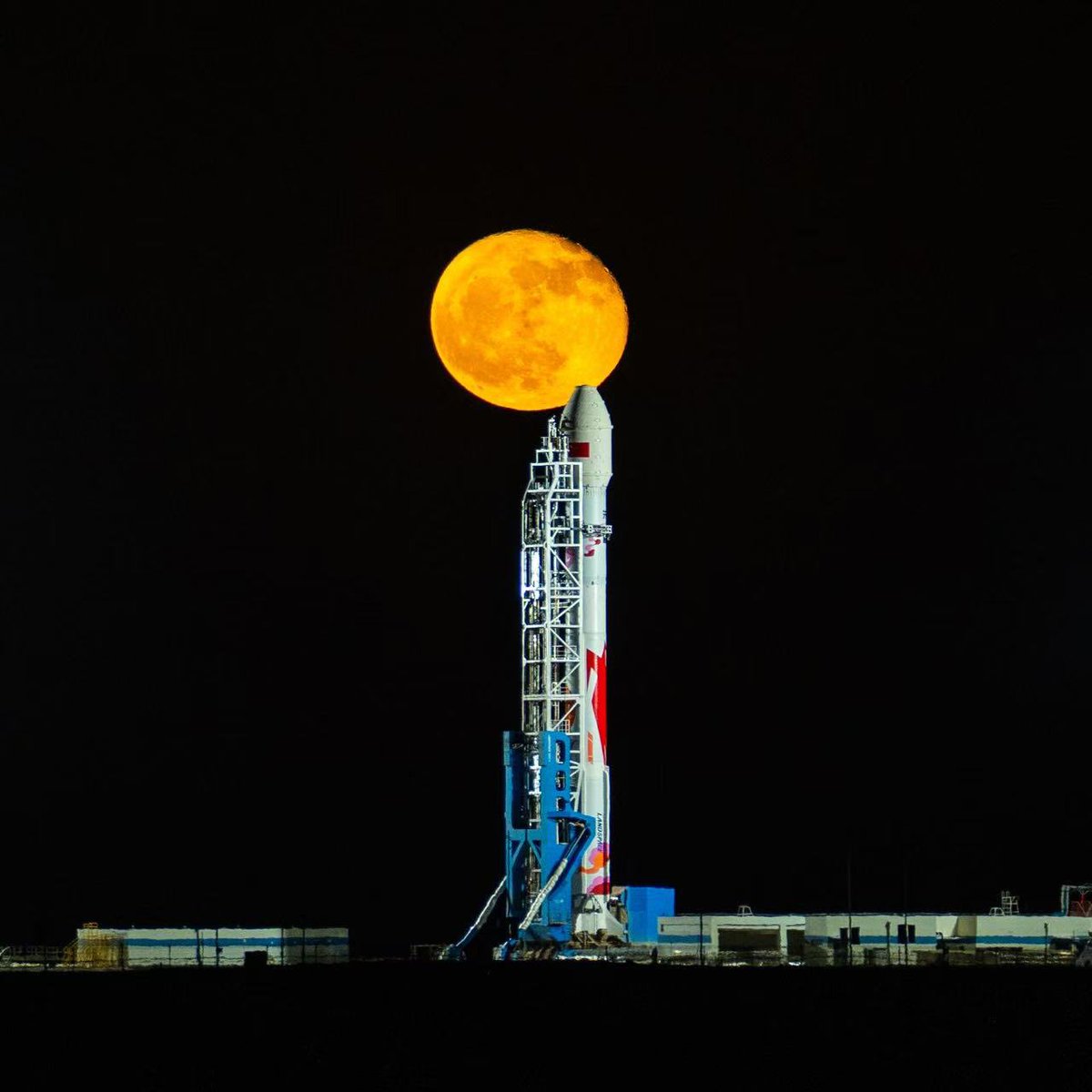 This is absolutely stunning. 
遥祝顺利
#China #space #commercial