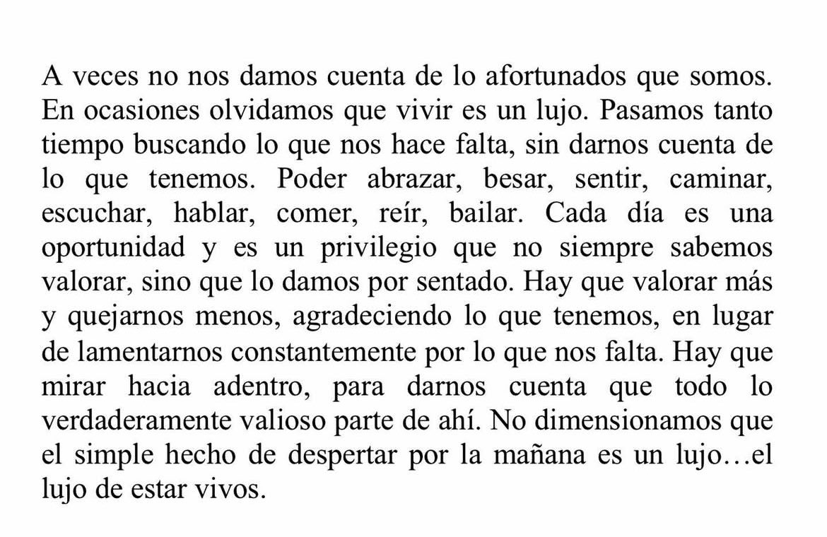 Despertar por las mañanas es un lujo que muchas veces no dimensionamos.🦋