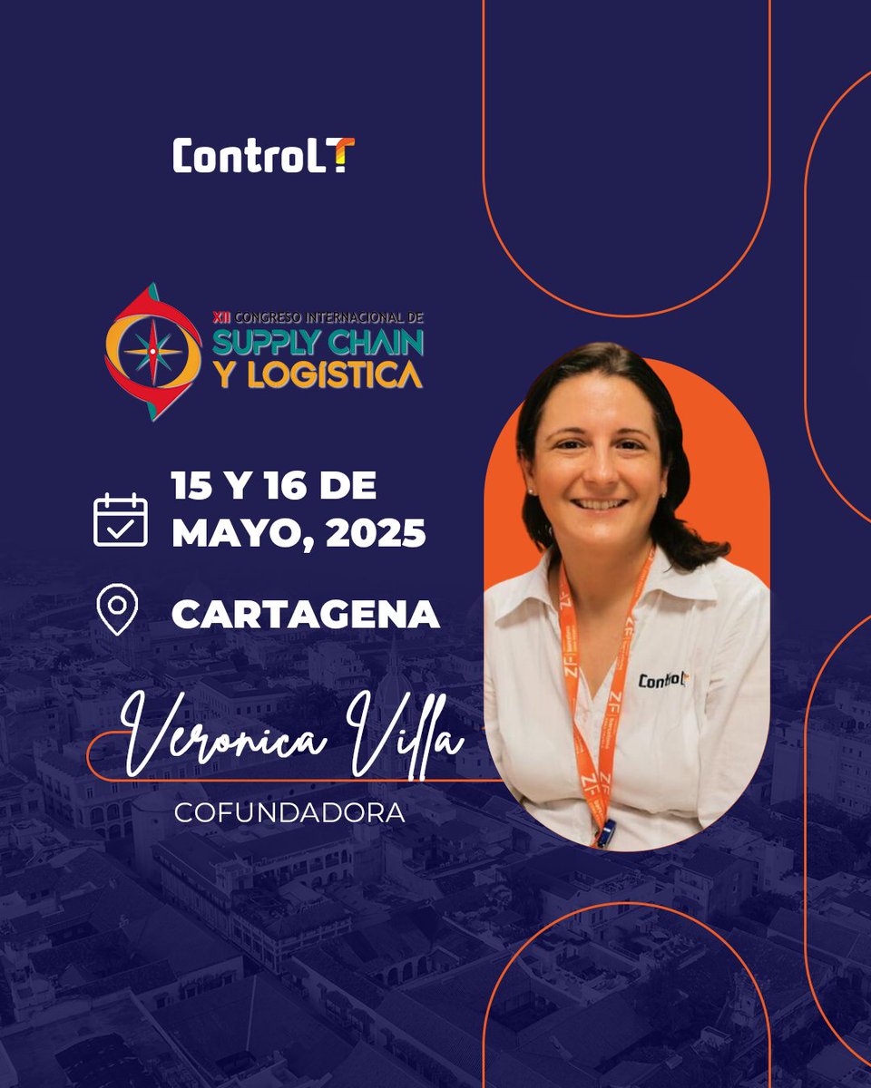 ¿Nos vemos en el evento de Analdex Colombia?

Estaremos en el XIV Congreso Internacional de Supply Chain y Logística
Hazlo diferente, hazlo con ControlT

Visita: hubs.ly/Q03lVG5w0

#Transporte  #logística #controltower #torredecontrol