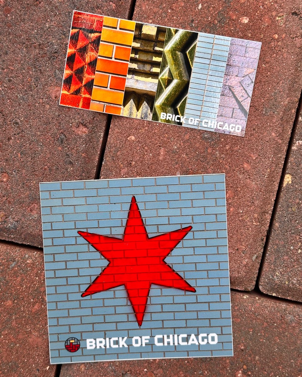 Obsessed with the details on these vibrant stickers from Brick of Chicago! 🌈 More than just a cool design, every rainbow sticker purchase supports TransLine. #ChicagoAdventures #SupportLocal