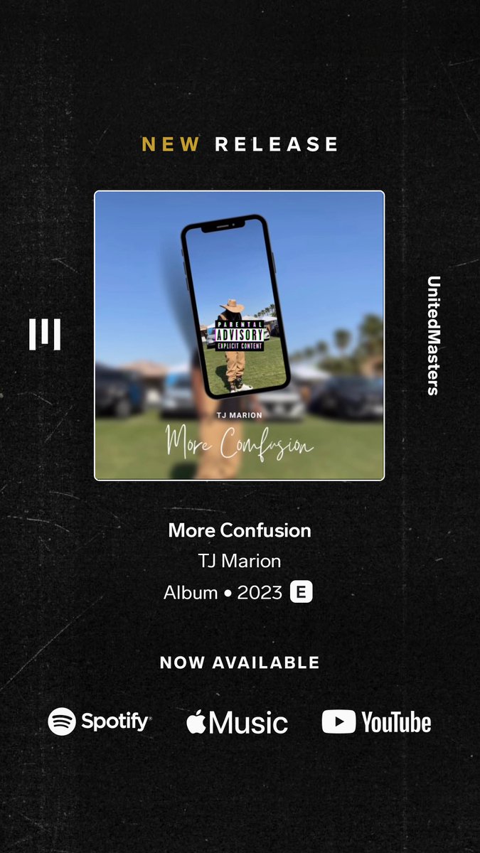 tjmarion's tweet photo. TJ Marion - More Confusion https://t.co/se6pe8jf4K https://t.co/CsNLrJsKQi