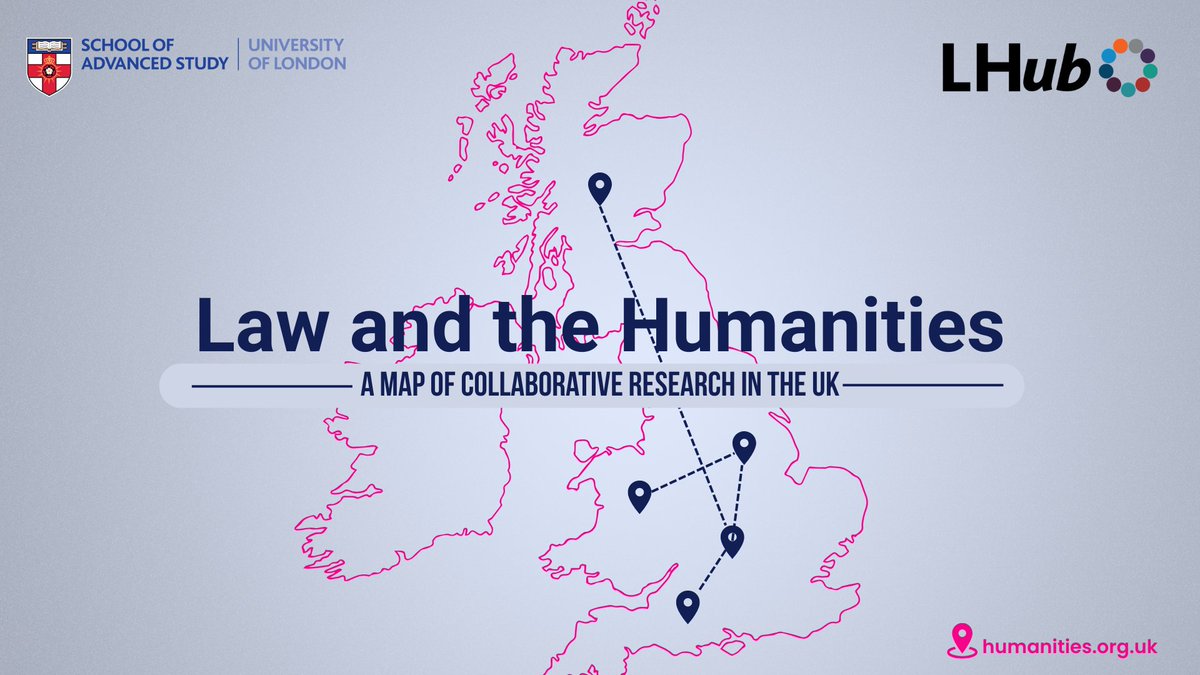 University of London (@uolondon) on Twitter photo Launch incoming! <a href="/IALS_law/">IALS, U. of London</a> LHub’s new Law & the Humanities Map is nearly here – helping researchers explore, connect, and build.
Learn more and get involved: shorturl.at/F4elZ
#Law #Legalstudies #HigherEducation #MAHP #MappingtheArtsandHumanities #Humanities Launch incoming! <a href="/IALS_law/">IALS, U. of London</a> LHub’s new Law & the Humanities Map is nearly here – helping researchers explore, connect, and build.
Learn more and get involved: shorturl.at/F4elZ
#Law #Legalstudies #HigherEducation #MAHP #MappingtheArtsandHumanities #Humanities