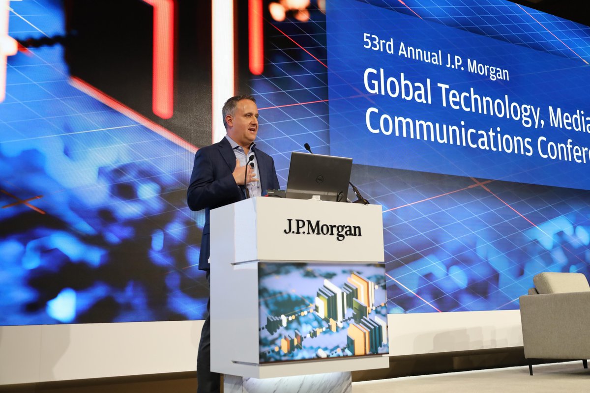 In opening remarks at #JPMTMC, Greg Mendelson, co-head of tech investment banking, highlighted key industry trends.

💡 2025 is the defining year for AI adoption in enterprises 

📈 Despite the volatility, the economy remains resilient

🤝 M&amp;A dialogue is accelerating across