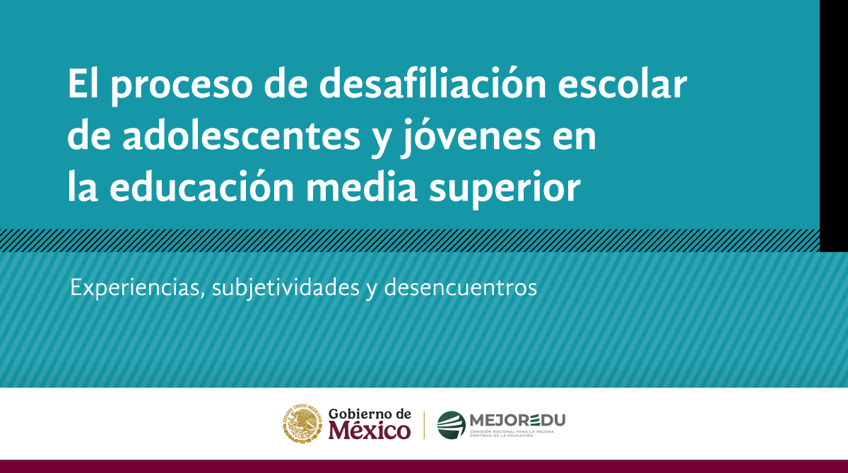MejoreduMX's tweet photo. Conoce el estudio El proceso de desafiliación escolar de adolescentes y jóvenes en #MediaSuperior. 🏫🔍

Caracteriza la desafiliación escolar como un proceso que involucra la experiencia de los estudiantes en las instituciones educativas. ¡Averigua más! https://t.co/EnFWa2YTCK https://t.co/L5H9rVAduf