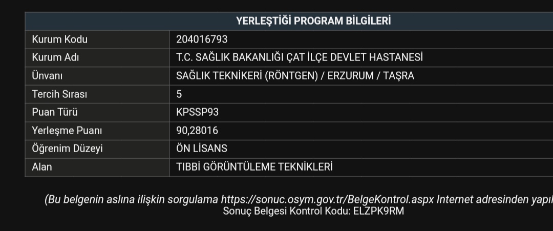 KosalFaruk's tweet photo. İnşallah dediğime çok şükür dedirten Allah'a hamd olsun darısı tüm bekleyere inşallah #sağlıkbakanlığı #atama https://t.co/STOPSN8tVm