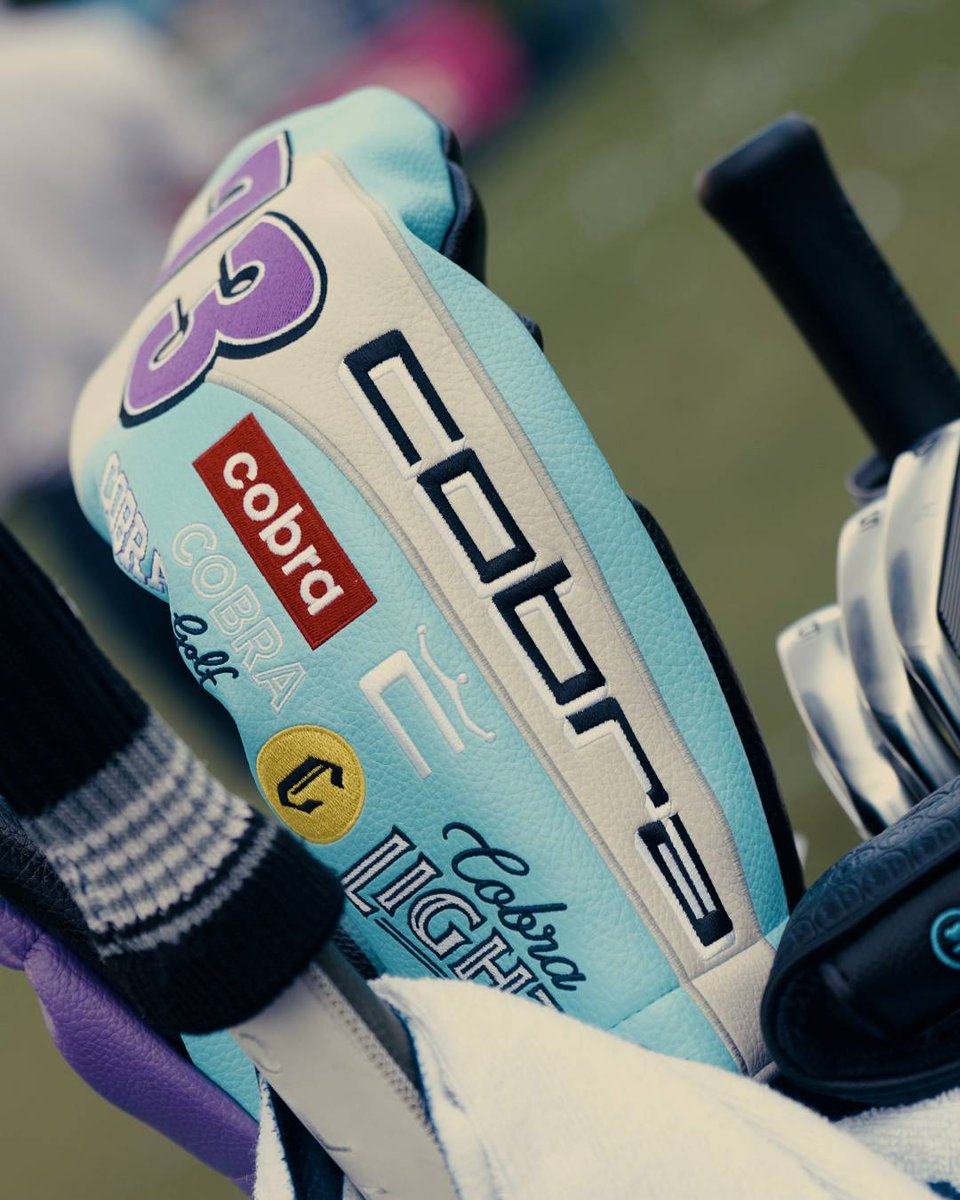 Rickie's headcover looks fast 😮‍💨