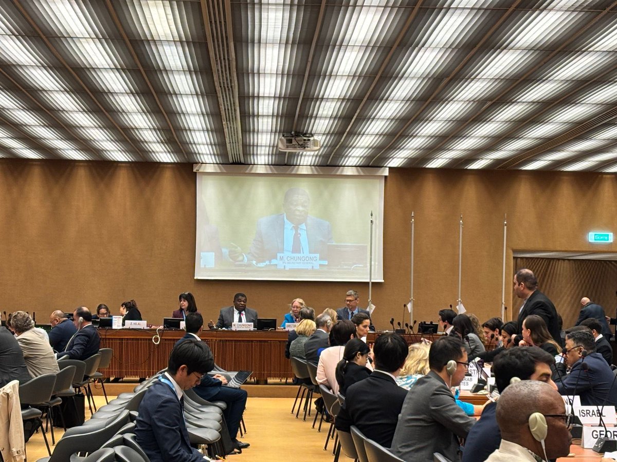 Tatiana Valovaya, Director-General of UN Geneva (@un_valovaya) on Twitter photo Always a pleasure to welcome my colleague <a href="/MartinChungong/">Martin Chungong</a> from <a href="/IPUparliament/">IPUparliament</a> at <a href="/UNGeneva/">United Nations Geneva</a>. Thank you for briefing Member States representatives on the upcoming Sixth World Conference of Speakers of Parliaments which will take place this July at the Palais des Nations. Always a pleasure to welcome my colleague <a href="/MartinChungong/">Martin Chungong</a> from <a href="/IPUparliament/">IPUparliament</a> at <a href="/UNGeneva/">United Nations Geneva</a>. Thank you for briefing Member States representatives on the upcoming Sixth World Conference of Speakers of Parliaments which will take place this July at the Palais des Nations.