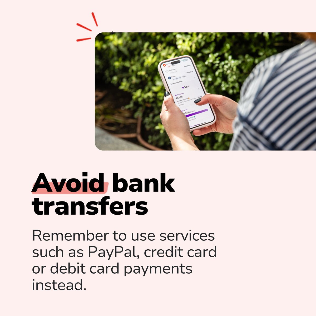 Shopping for your small business? Stay scam-smart with 3 tips when buying items online 👇

If something doesn’t seem right, contact us in the app – we’re here and happy to help.

More on fraud awareness here: bit.ly/3VbNAYb

#FraudPrevention #OnlineSafetyTips