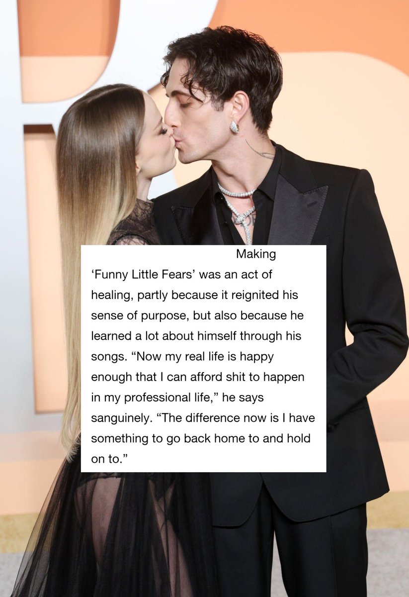 Damiano starting the interview talking all excited about his &amp; Dove's new apartment in LA and ending it with saying that the difference now compared to before is that he can afford shit to happen in his professional life because he has something to go back home and hold on to 😭