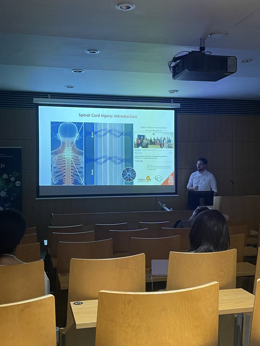 Adrian Dervan (@adriandervan) on Twitter photo Excellent presentation by <a href="/iWoodsie/">Ian Woods</a> on electroconductive scaffolds for spinal cord injury applications <a href="/MBIreland/">Matrix Biology IRL</a> 2025 conference <a href="/fjobrien/">Prof. Fergal O'Brien</a> <a href="/TissueEngDublin/">RCSI TERG</a> <a href="/rcsi/">Csontos Erika</a> <a href="/ambercentre/">AMBER</a> <a href="/IRFUCharTrust/">IRFUCharitableTrust</a> Excellent presentation by <a href="/iWoodsie/">Ian Woods</a> on electroconductive scaffolds for spinal cord injury applications <a href="/MBIreland/">Matrix Biology IRL</a> 2025 conference <a href="/fjobrien/">Prof. Fergal O'Brien</a> <a href="/TissueEngDublin/">RCSI TERG</a> <a href="/rcsi/">Csontos Erika</a> <a href="/ambercentre/">AMBER</a> <a href="/IRFUCharTrust/">IRFUCharitableTrust</a>