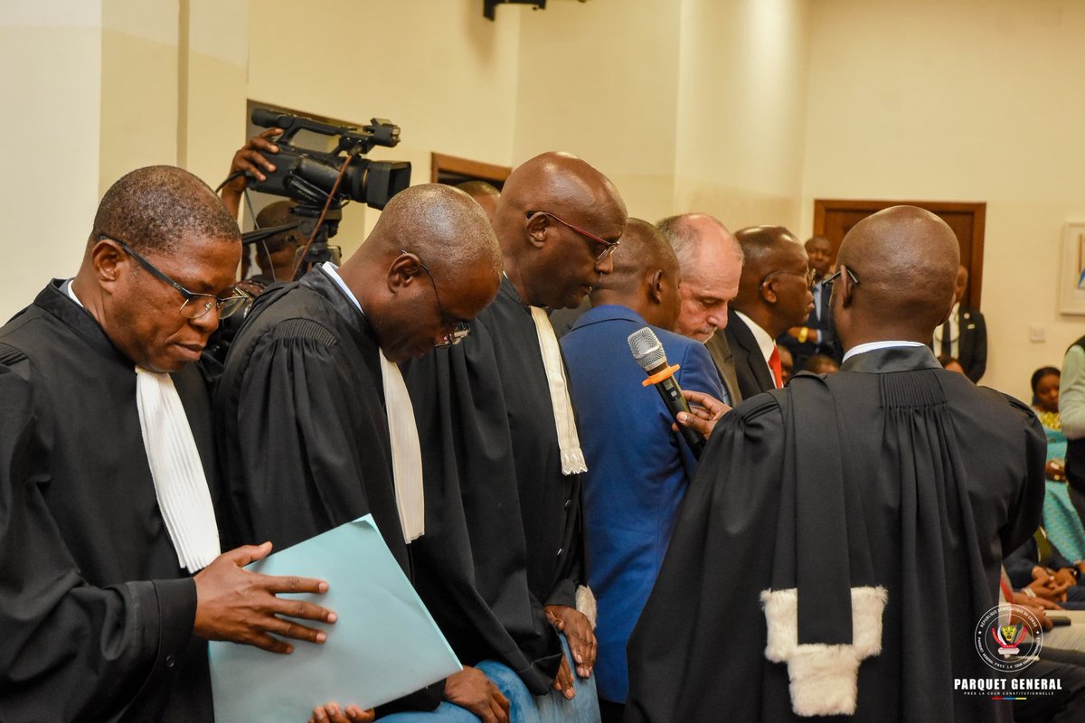 Parquet Général près la Cour Constitutionnelle RDC tweet media