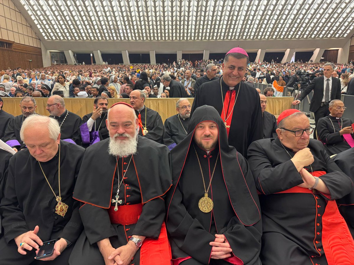 Pope Leo XIV meets Eastern Churches - Vatican 14 May 2025
البابا لاون الرابع عشر يستقبل المشاركين في يوبيل الكنائس الشرقية