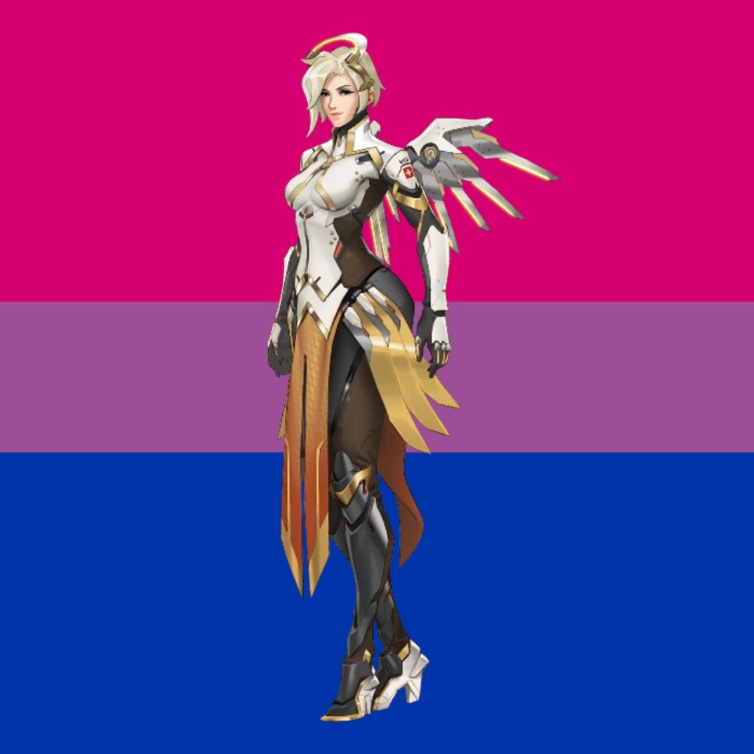 windflowerve's tweet photo. Mercy is kinda like Jesus for bisexual women https://t.co/OSxmK1ce2s