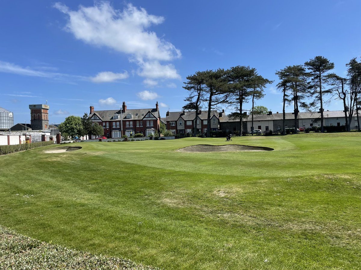 Site visit today <a href="/greenoregc/">Greenoregc</a> looking over last phase and planning next work for Autumn
Very pleased how last phase went. Course is evolving nicely 
Aren’t courses better when crispy and “tanned”…
<a href="/DARGolf_/">DARGolf Construction</a> 

#gloriousgreenore