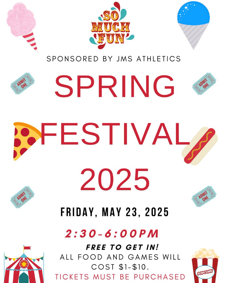JudsonJaguarAthletics (@judson_jaguar) on Twitter photo It’s that time!!!!! Springfest is here!!!! Come check out our annual school carnival and support our programs! There will be a dunkin’ booth, mechanical bull, HAUNTED HOUSE, food, drinks, and lots more!!!!🎡🎠🎟️ <a href="/JudsonISD/">Judson ISD 🍎</a> <a href="/JISD_ATHLETICS/">Judson ISD Athletics</a> It’s that time!!!!! Springfest is here!!!! Come check out our annual school carnival and support our programs! There will be a dunkin’ booth, mechanical bull, HAUNTED HOUSE, food, drinks, and lots more!!!!🎡🎠🎟️ <a href="/JudsonISD/">Judson ISD 🍎</a> <a href="/JISD_ATHLETICS/">Judson ISD Athletics</a>