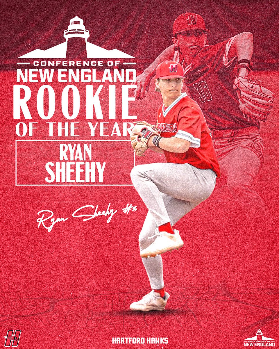 Rookie of the Year! 

Ryan Sheehy Named 2025 CNE Baseball Rookie of the Year! 

#HawkPride