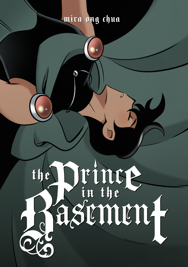 ⚔️ On the day of her coronation, the Princess unleashes a forbidden secret that ruins everything... 

My newest graphic novel, THE PRINCE IN THE BASEMENT, is here! 

🖤🔞 dark fairytale romance
🖤F+M➡️M+M romance
🖤queer+NB cast
🖤424 pages (!!)
🖤print &amp; digital options 