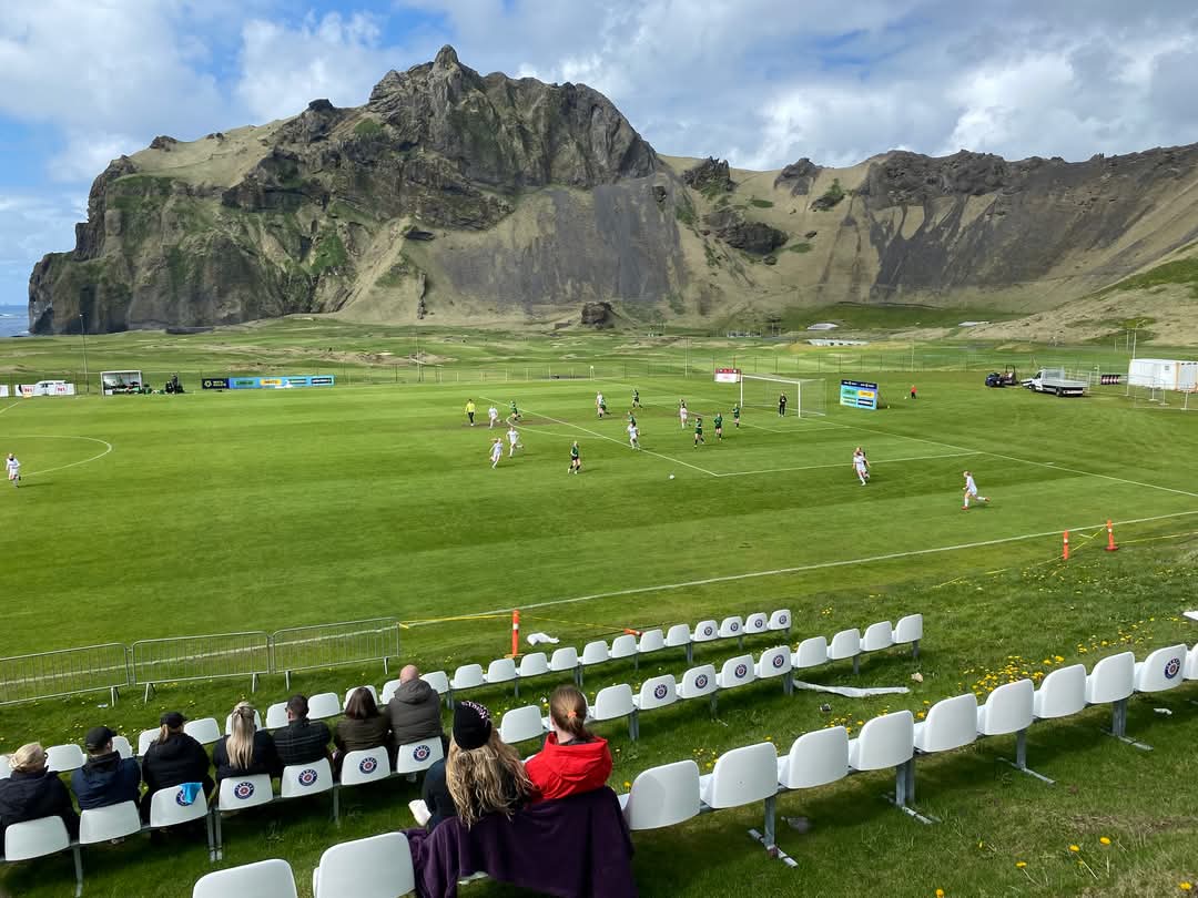 Football with a view.