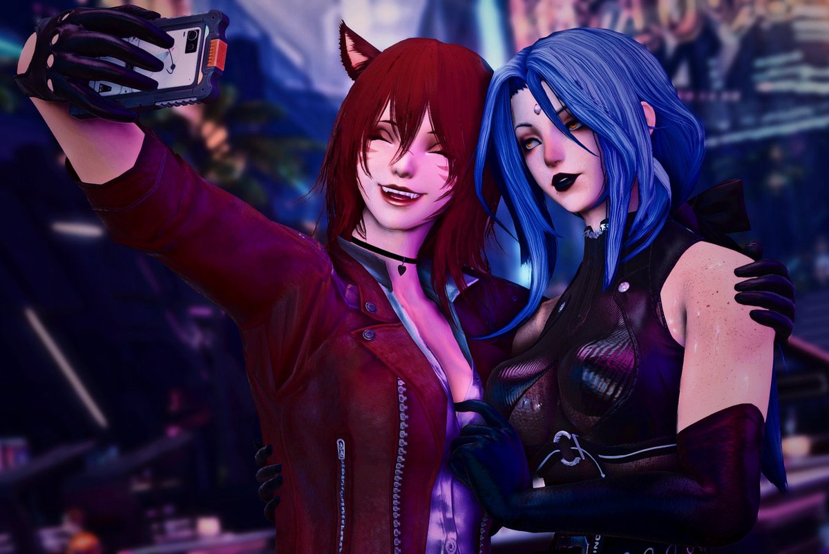 Met up with the lovely <a href="/DecimaCi/">De Ci Ma</a> for a night on the town 📸