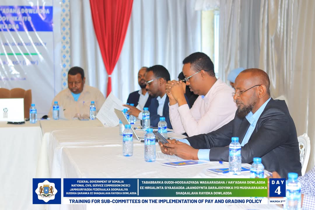 SERP Project Somalia (@serp_somalia) on Twitter photo The 2nd phase of the Pay & Grading Policy training, supported by the <a href="/SERP_Somalia/">SERP Project Somalia</a> for the FGS Sub-Committees successfully concluded today in Mogadishu.The sessions focused on job analysis, job evaluation,functional reviews& org structures aligned with P&G policy guidelines. The 2nd phase of the Pay & Grading Policy training, supported by the <a href="/SERP_Somalia/">SERP Project Somalia</a> for the FGS Sub-Committees successfully concluded today in Mogadishu.The sessions focused on job analysis, job evaluation,functional reviews& org structures aligned with P&G policy guidelines.