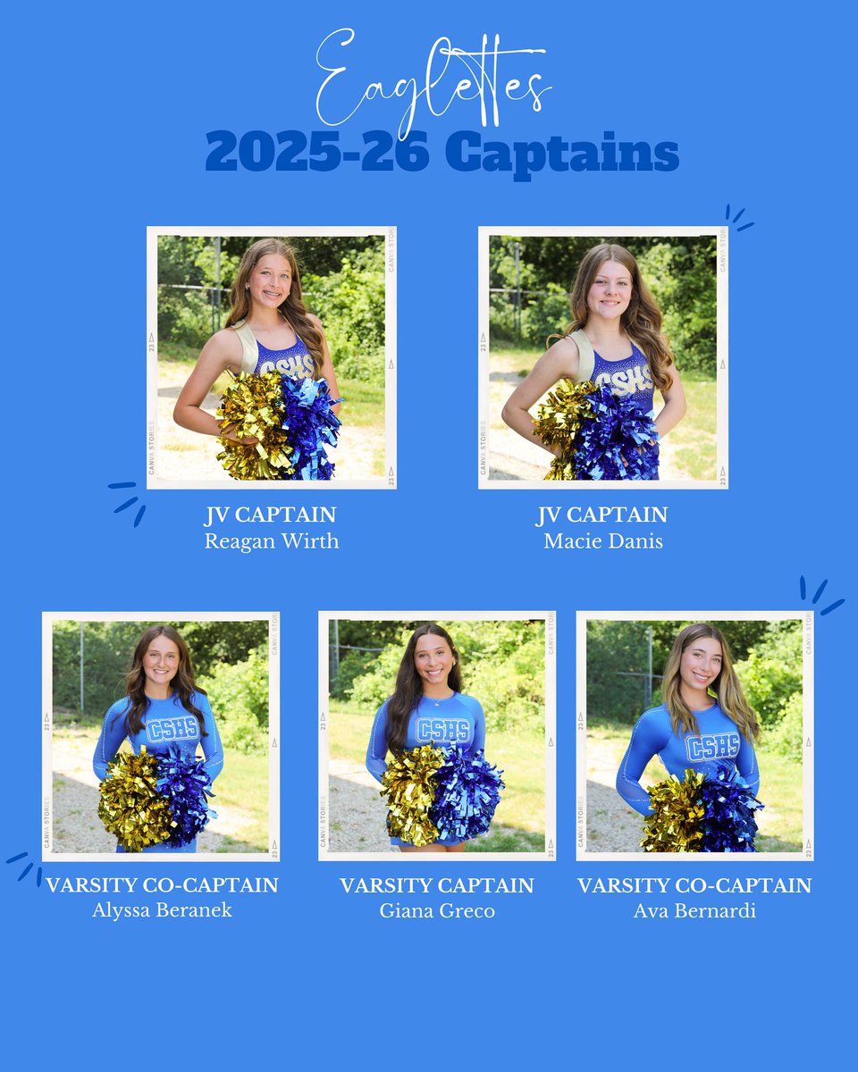 Sandburg Eaglettes (@cshseaglettes) on Twitter photo Congratulations to the 25-26 captains! ✨💙 Congratulations to the 25-26 captains! ✨💙