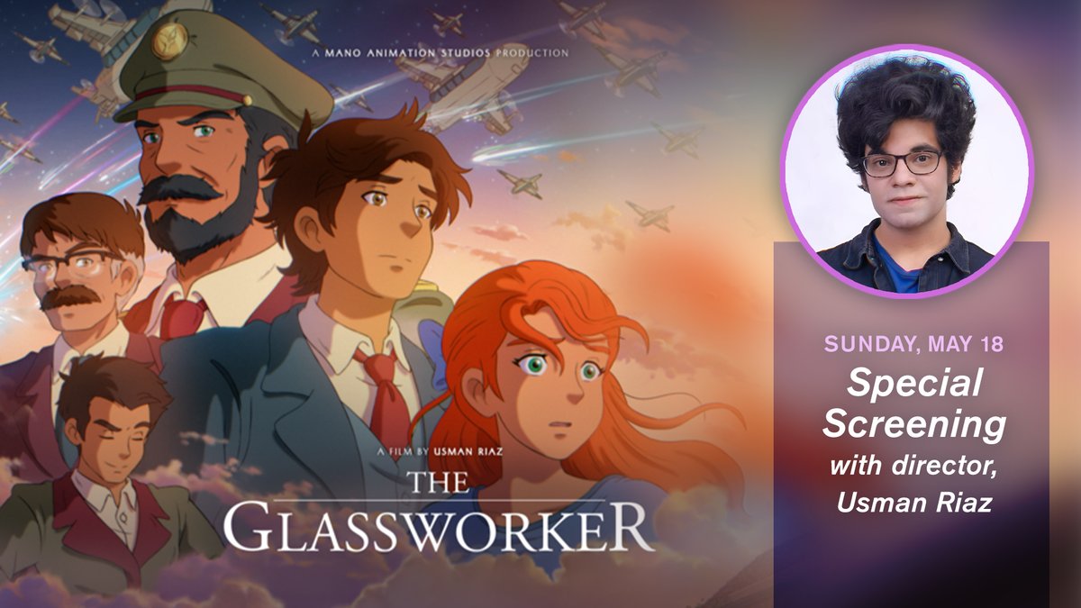 Join us May 18 at the Mugar Omni Theater for a special screening of The Glassworker, the breathtaking animated debut from director Usman Riaz, cofounder of Mano Animation Studios. Stay after for a behind-the-scenes conversation, audience Q&amp;A, and the chance to meet the visionary
