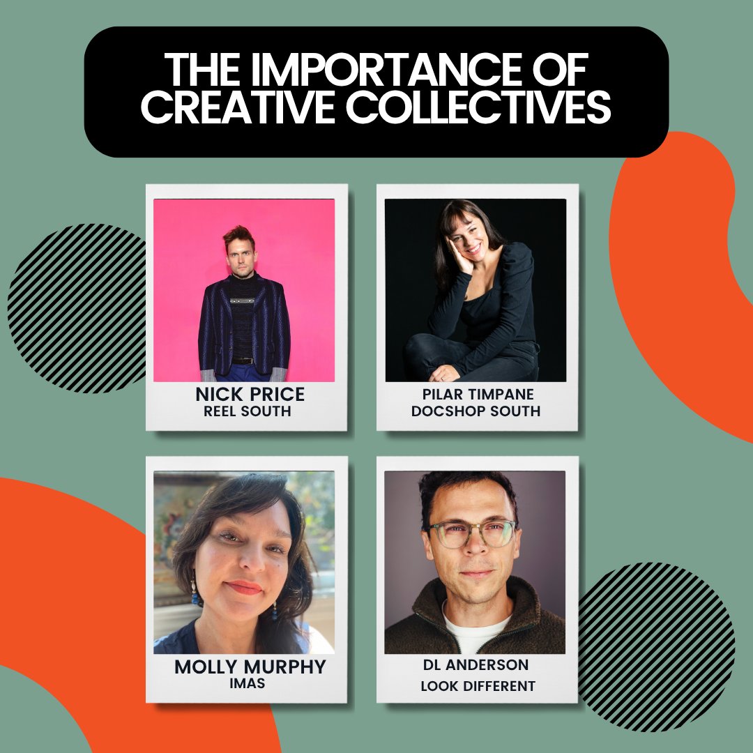 🎙️ The Importance of Creative Collectives

Join Nick Price, Pilar Timpane, Molly Murphy &amp; DL Anderson at #SDFConvening2025 as they explore how community uplifts craft.

🗓️ June 6–8 | Durham, NC

#SouthernDocs #DocumentaryFilm #CreativeCollectives