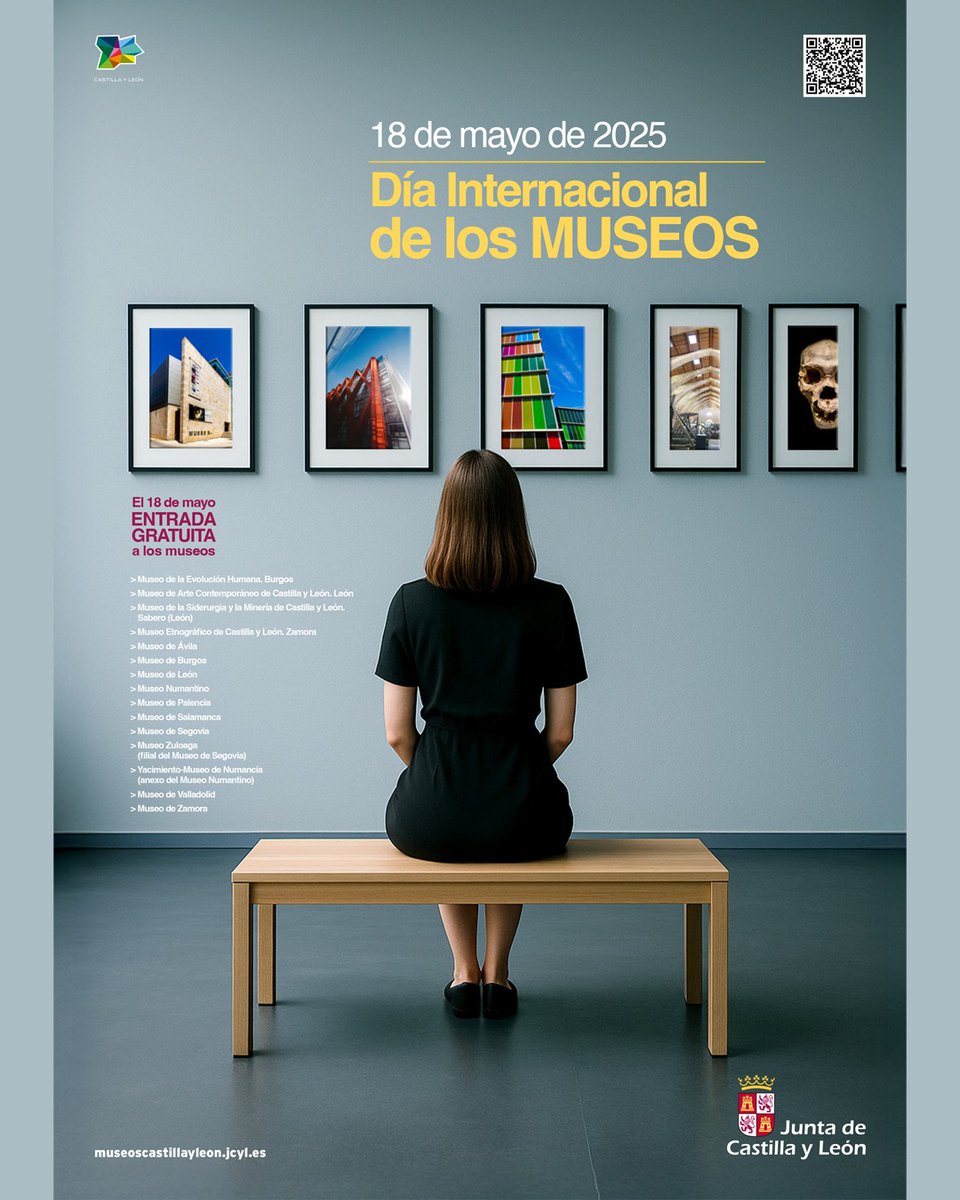 museoevolucion's tweet photo. La Junta celebra el 'Día Internacional de los Museos' con un amplio programa de actividades en los centros culturales autonómicos y provinciales 👉🏼 El próximo domingo la visita a los centros museísticos será gratuita y contará con una programación especial
https://t.co/QmPSODg6vc https://t.co/qBNhmWQCeT