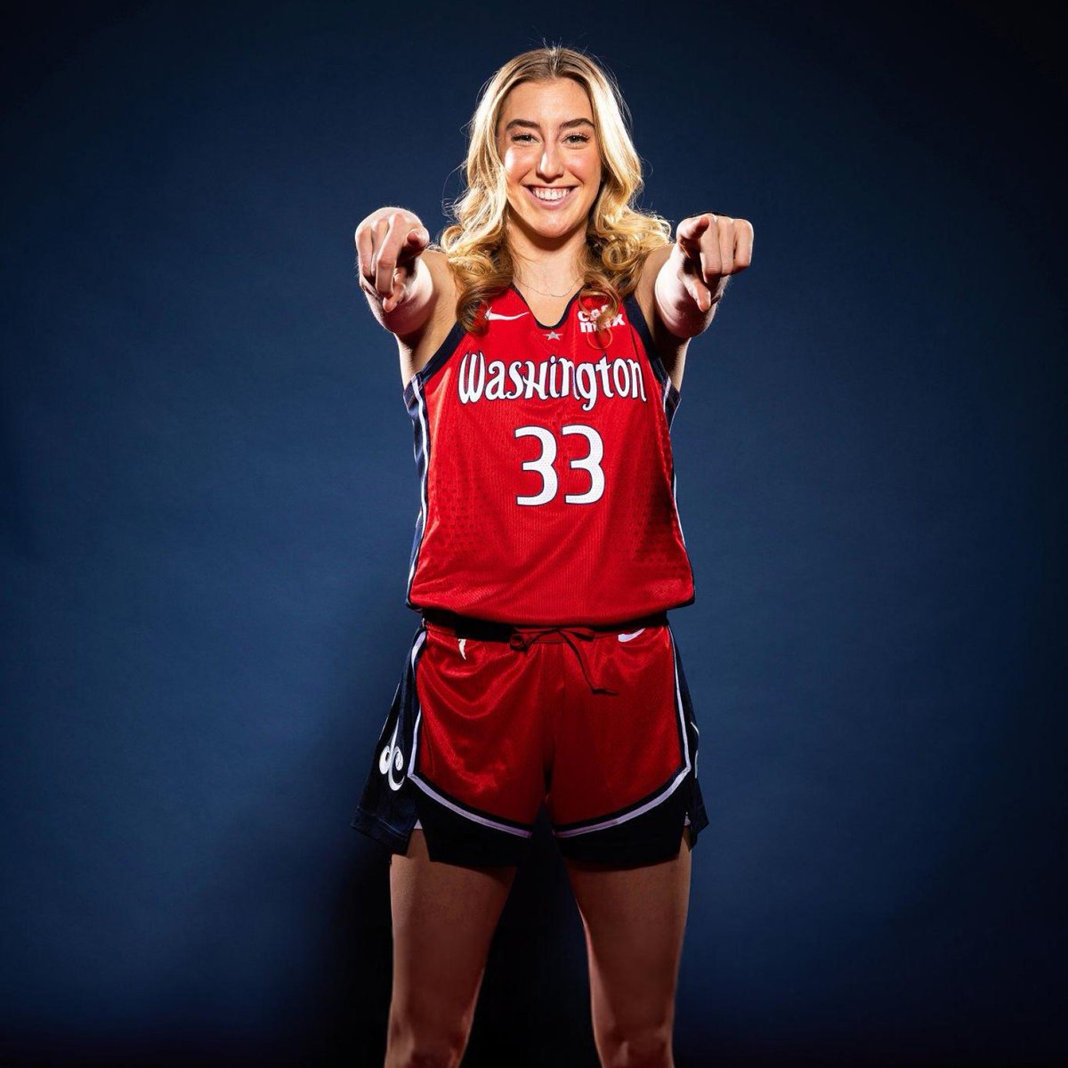 IOWA THIS IS FOR YOU LUCY OLSEN HAS MADE THE MYSTICS ROSTER